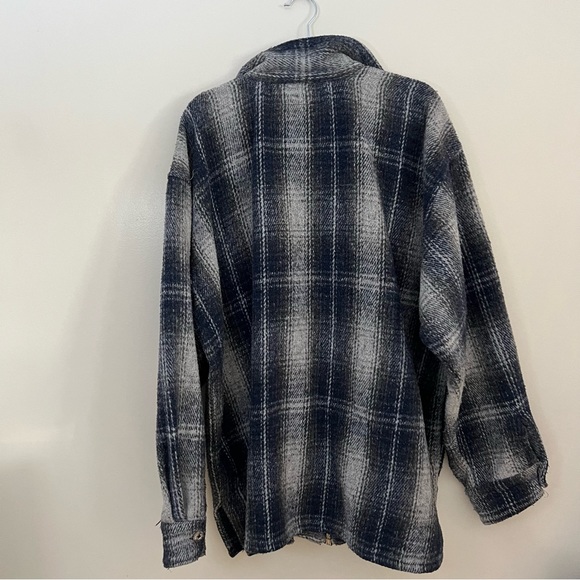 Vintage Plaid oversized Jacket - Picture 5 of 7